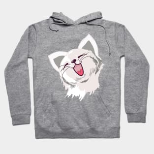 Grey Shorthair Happy Hoodie